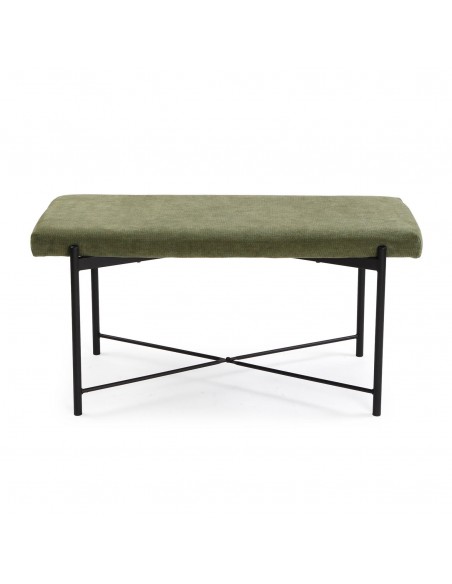 Pie de cama NILO verde
