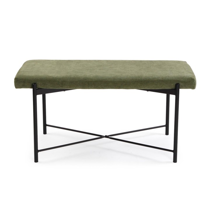 Pie de cama NILO verde