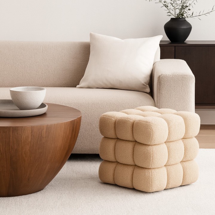 Puf HARNETT beige