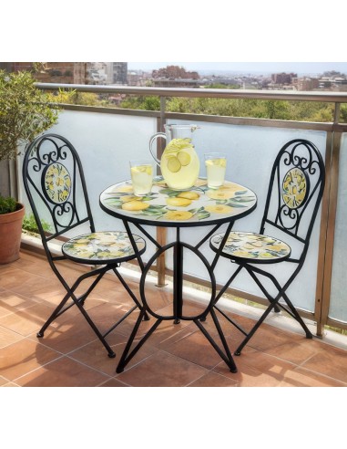 Mesa + 2 sillas LIMON