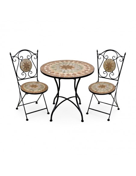 Mesa + 2 sillas ELUN