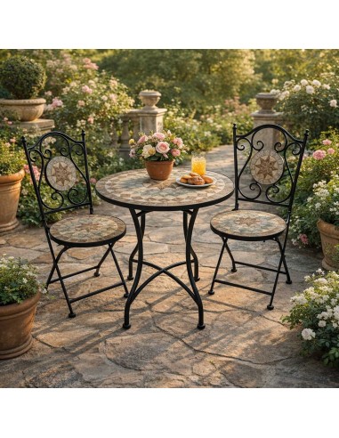 Mesa + 2 sillas ELUN