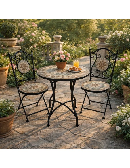 Mesa + 2 sillas ELUN