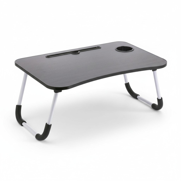 Mesa plegable COMPUTE negra