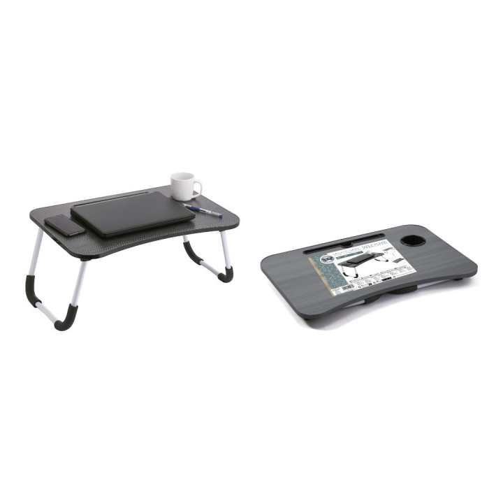 Mesa plegable COMPUTE negra