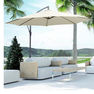 Sombrilla EXCENTRICA beige