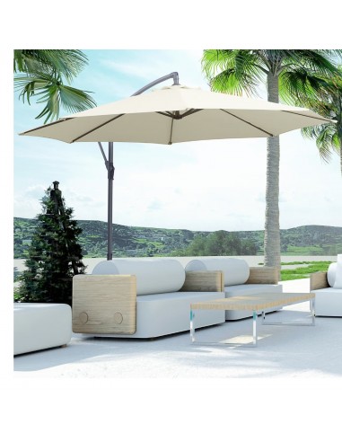 Sombrilla EXCENTRICA beige