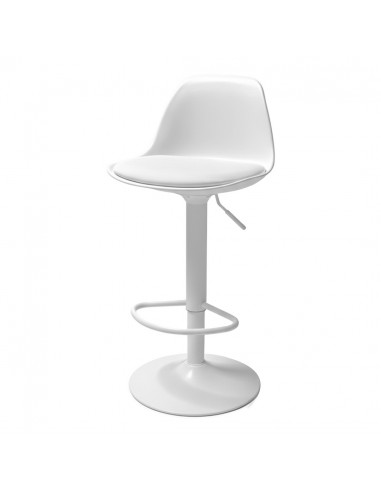 Taburete PALDO blanco