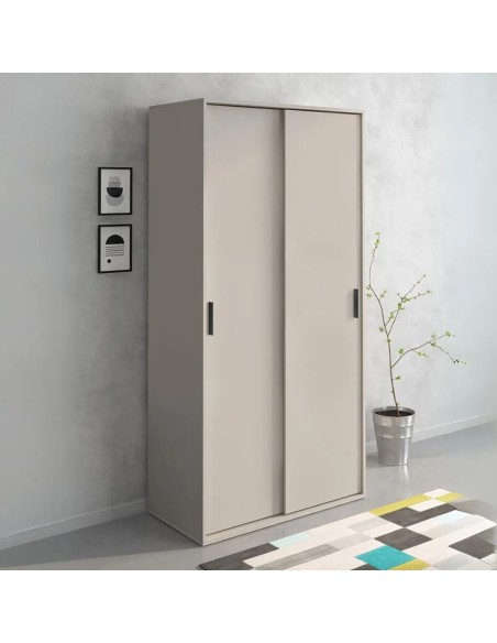Armario 2p corr AURA beige