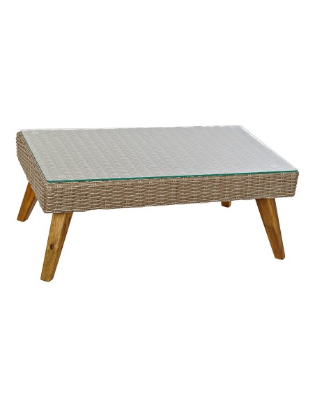 Set mesa + 3 sofás RATAN