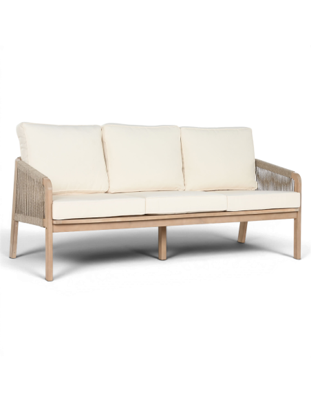 Set mesa + 3 sillones ACACIA