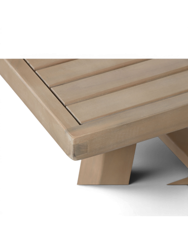 Set mesa + 3 sillones ACACIA