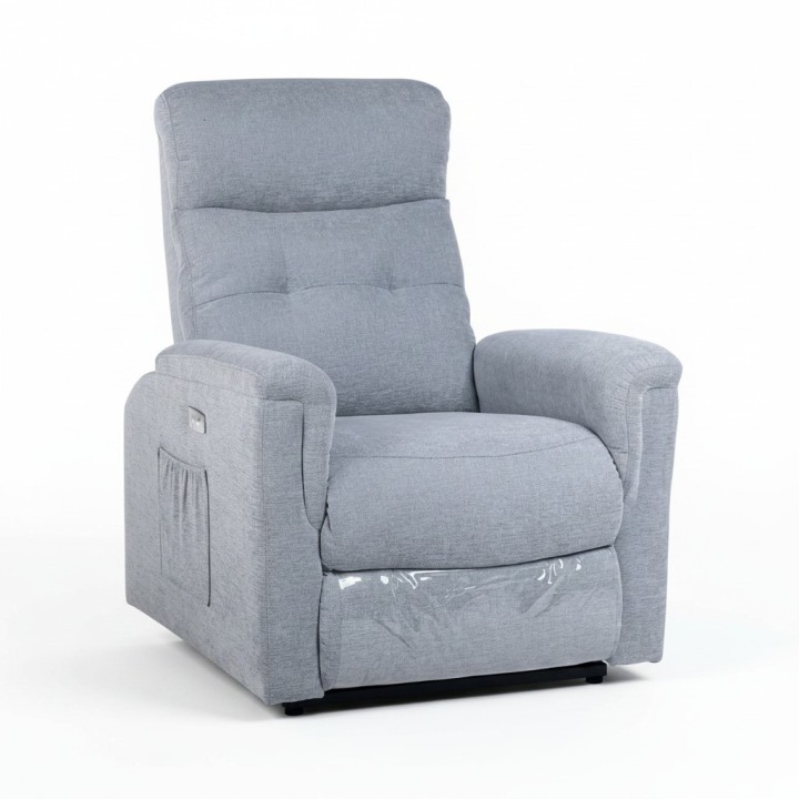 Sillón relax X145 gris