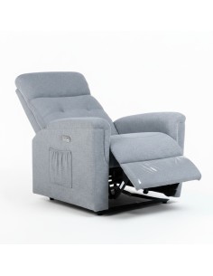 Sillón relax X145 gris 2