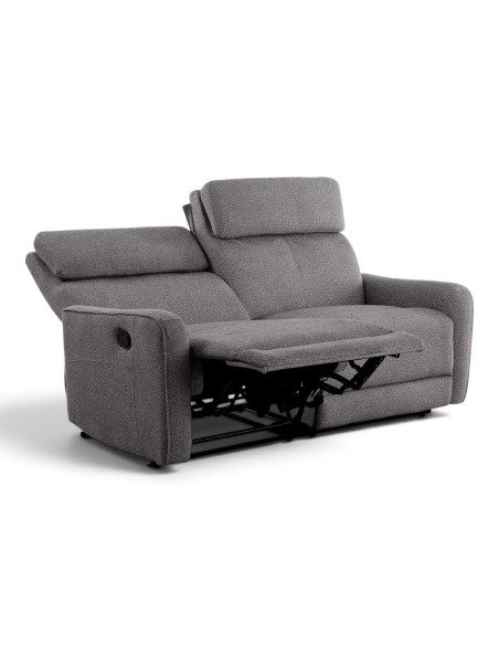 Sofa 3p PILOT relax gris