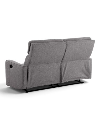 Sofa 3p PILOT relax gris