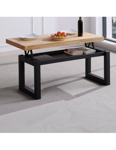 Mesa de centro ROBLE blanco