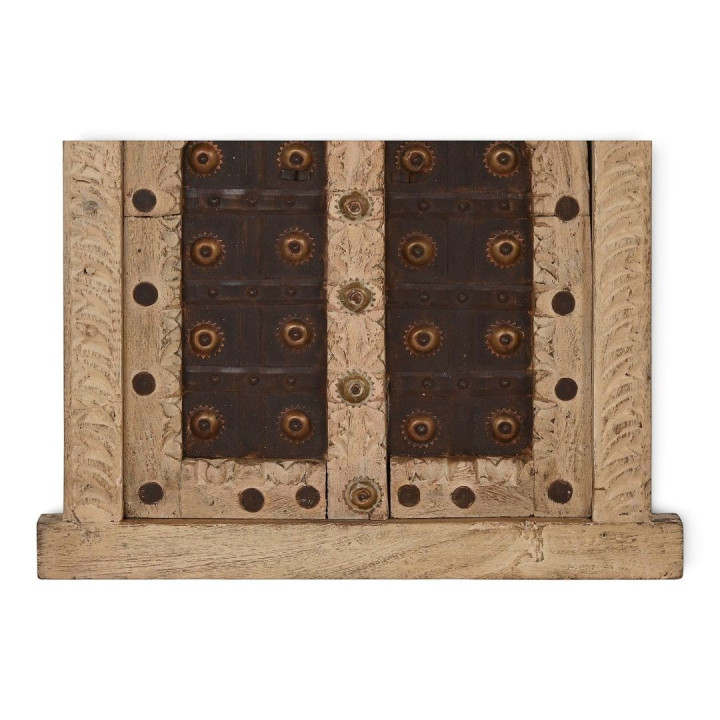 Decoración TECA ventana beige