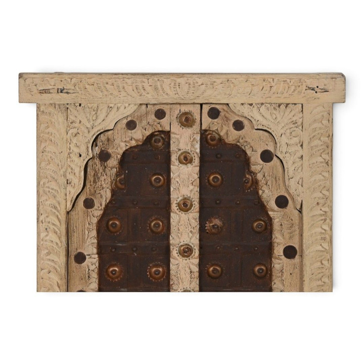 Decoración TECA ventana beige