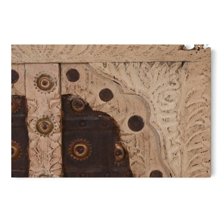 Decoración TECA ventana beige