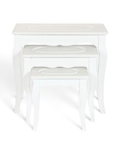 Mesa AUX blanco individual 2