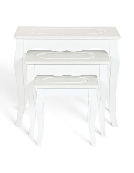 Mesa AUX blanco individual