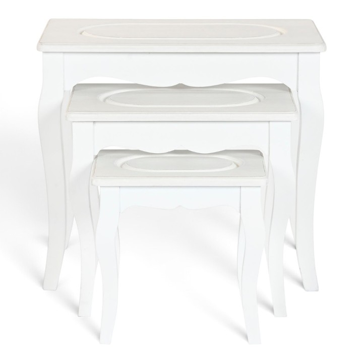 Mesa AUX blanco individual