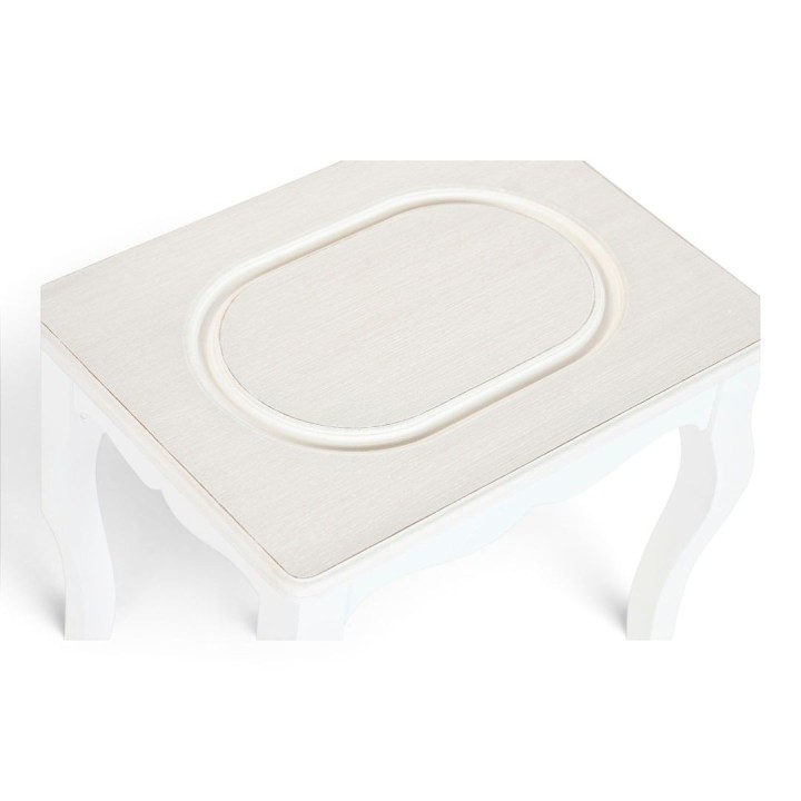 Mesa AUX blanco individual