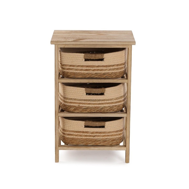 Cajonera BAÑO beige 3/C