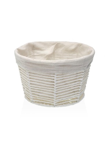 Cesta REDONDA blanca