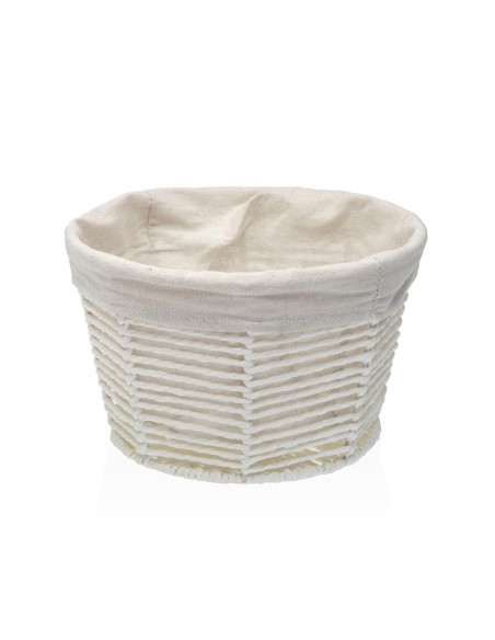 Cesta REDONDA blanca