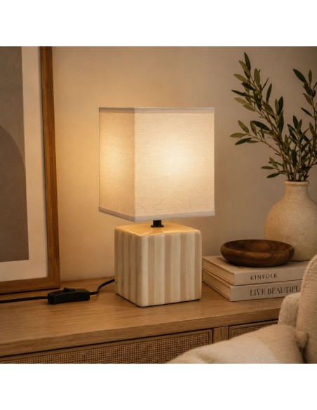 Lampara RAYAS beige