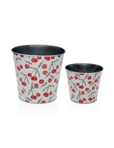 Maceta CHERRIES "S" metalica 2