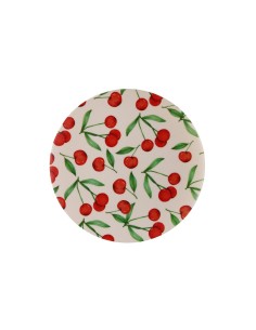 Plato redondo CEREZAS 20cm
