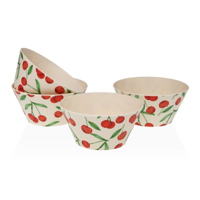 Set 4 boles CEREZA