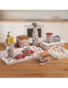 Set 6 tazas café CHERRIES 2