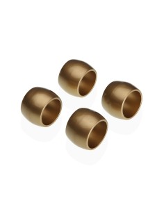 Set 4 SERVILLETEROS dorado