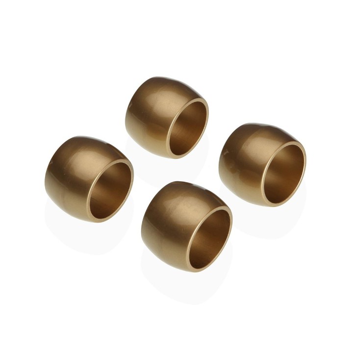 Set 4 SERVILLETEROS dorado