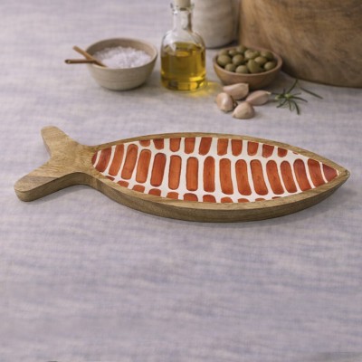 Bandeja PEZ RAYAS coral