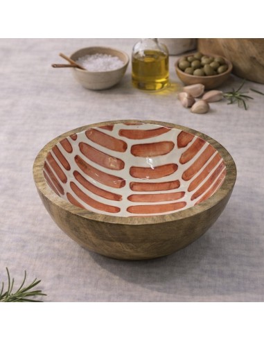 Bol RAYAS coral 13X6