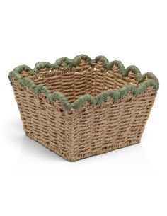 Cesta 049 TRENZADA verde
