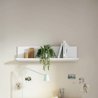 Estante de Pared SOUL Blanco - Diseño Moderno y Ecoamigable