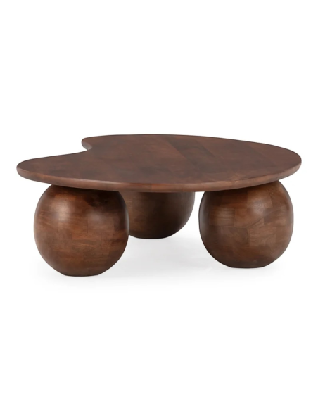 Mesa centro ALISHA marron