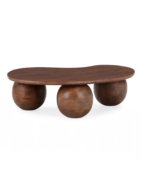 Mesa centro ALISHA marron
