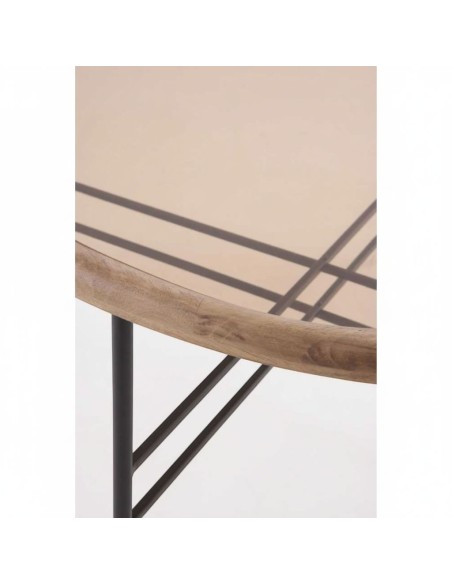 Mesa de centro METAL/CRISTAL 772