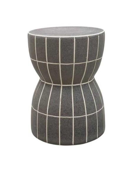 Taburete aux CERÁMICA gris