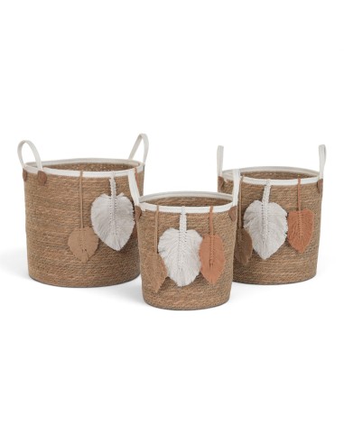 Cesta NATURAL fibra grande