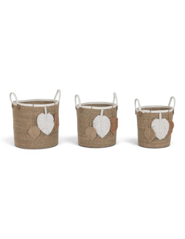 Cesta NATURAL fibra mediana