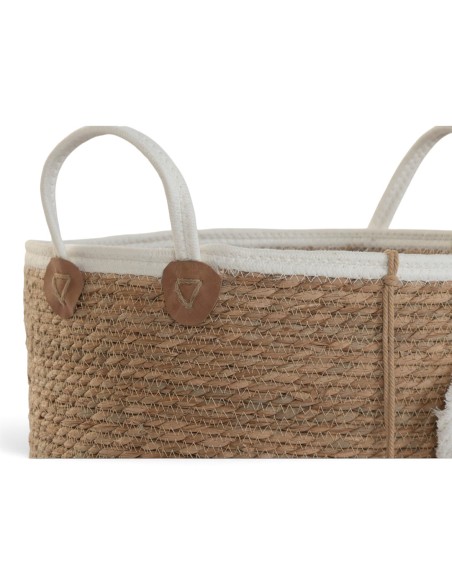 Cesta NATURAL fibra mediana