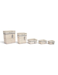 Cesta PECES beige pequeña